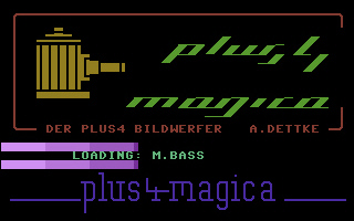 Magica - The Plus4 Projector