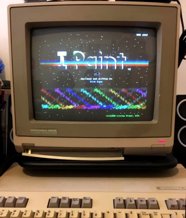 IPaint auf einem C128