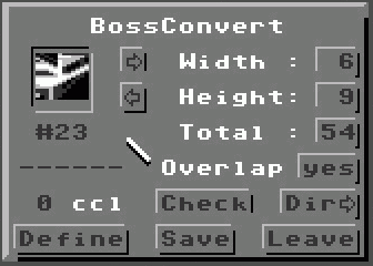 Bild 1: BossConvert GUI