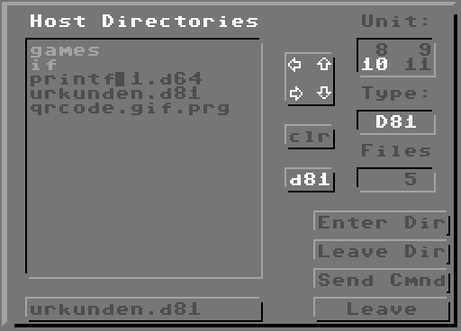 Host Directories