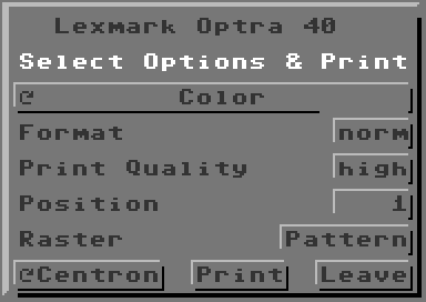 Lexmark-Druckertreiber